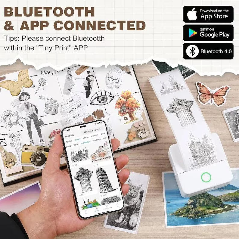 Pocket Sticky Photo Printer